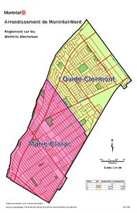 Montreal-Nord Electoral Districts
