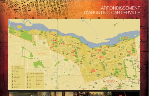 Ahuntsic-Cartierville Map