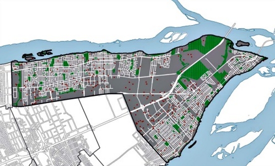 Riviere-des-Prairies-Pointe-aux-Trembles Employment Map