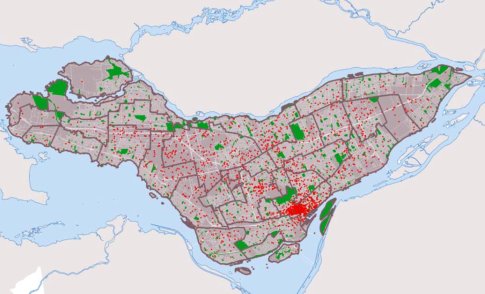 Montreal Employment Map