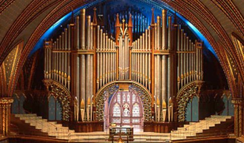 Montreal Attractions - Notre-Dame Basilica - Grandes Orgues