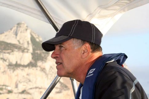 James devant Gibraltar - Convoyage du Bleu dOlonne Photos