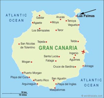 Convoyage du voilier Bleu dOlonne - Îles Canaries