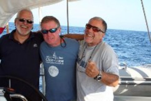 Michel, Rick et James - Convoyage du Bleu dOlonne Photos