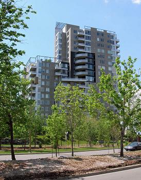 Panorama on the l'Ile-des-Soeurs