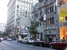 Road Safety Measures - Peel Street (Downtown Montreal)