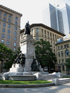 Phillips Square in Downtown Montreal
