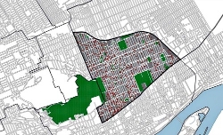 Le Plateau-Mont-Royal Employment Map 250x152