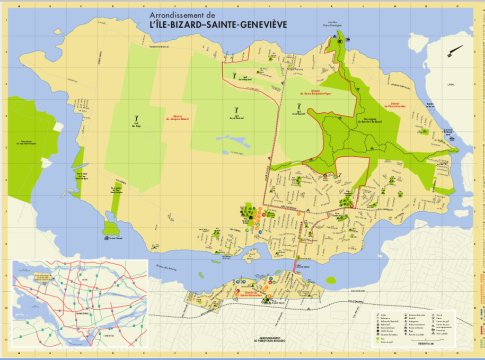 L'Ile-Bizard-Sainte-Genevieve Map
