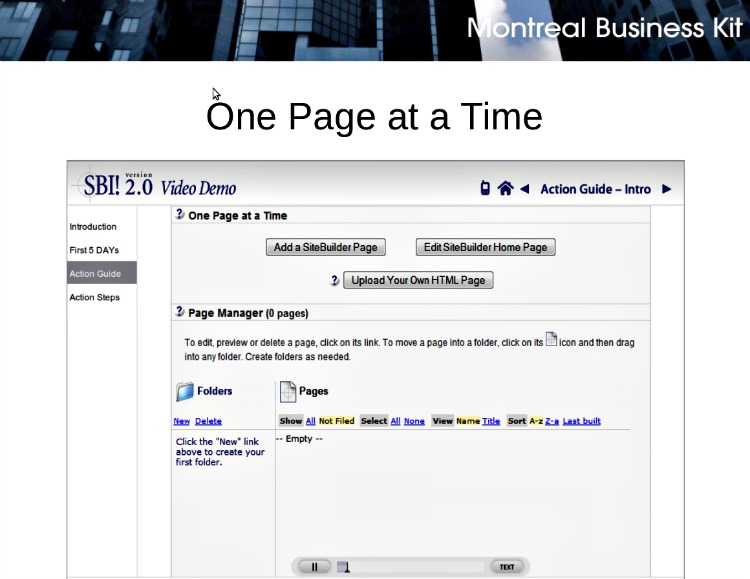 One Page At A Time