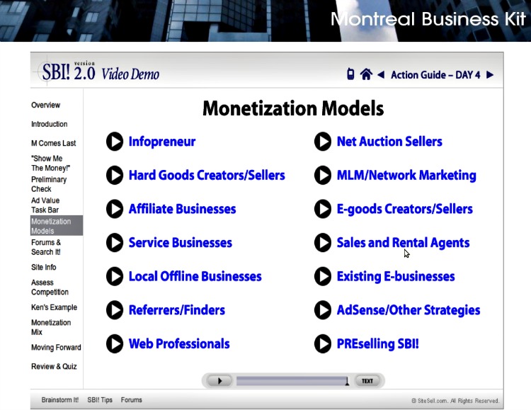 Monetization Models