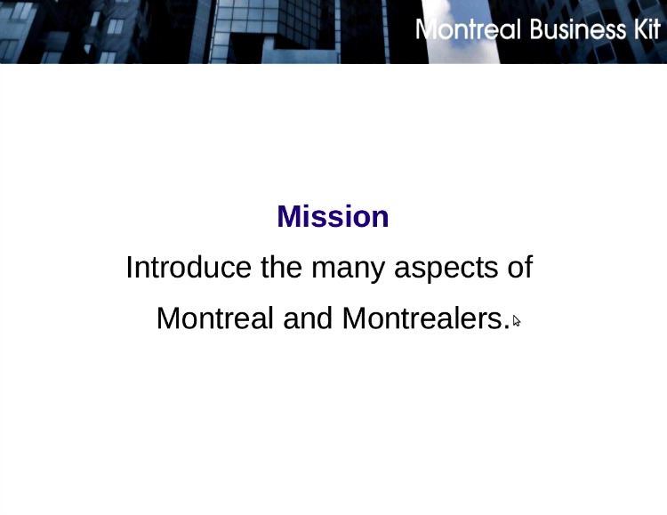 Mission #1